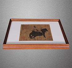 金堂书画装裱配框服务案例